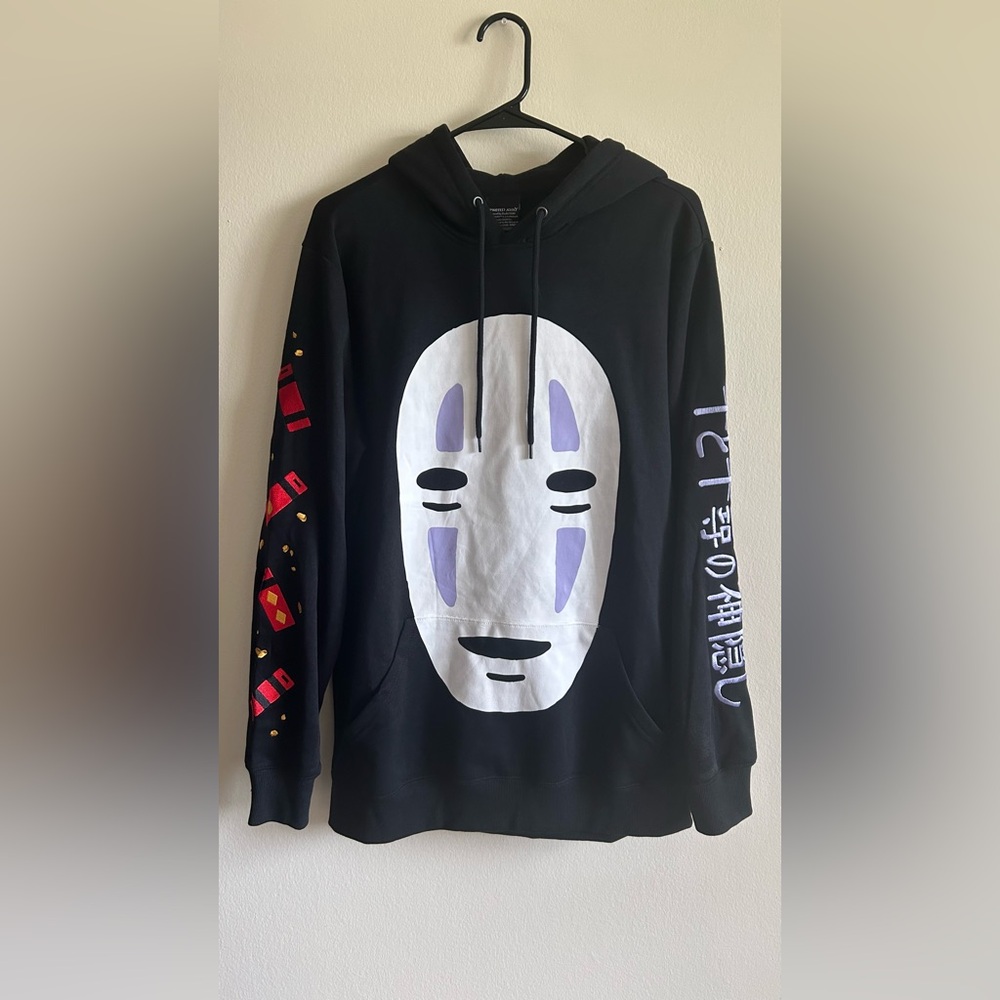 Studio Ghibli Her Universe Hot Topic Spirited Away No Face Hoodie Black Medium